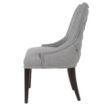 Load image into Gallery viewer, Comfortable Padded Smoke Grey Guest or Conference Chair