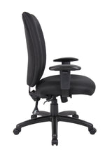 Load image into Gallery viewer, Double Ridge Padded Everyday Black High Back Office Chair
