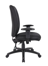 Load image into Gallery viewer, Double Ridge Padded Everyday Black High Back Office Chair