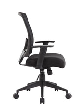 Load image into Gallery viewer, Cushioned Mesh Black Office Chair Built for Comfort