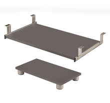 Load image into Gallery viewer, Connexion Modern Credenza & Hutch in Slate & Sandstone