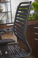 Load image into Gallery viewer, Black Bungee Banded High Back Office Chair in Modern Style