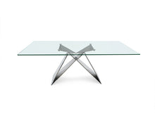 Load image into Gallery viewer, 86" Executive Office Desk or Conference Table in Glass & Steel