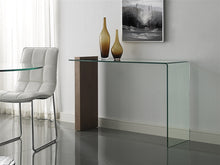 Load image into Gallery viewer, 47" Glass Console Desk in Modern Style