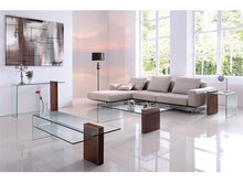 Load image into Gallery viewer, 47" Glass Console Desk in Modern Style