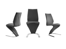Load image into Gallery viewer, Sleek Gray Eco-Leather Guest or Conference Chair in S-Style (Set of 2)