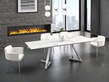 Load image into Gallery viewer, 63-95" Extending Conference Table in Steel & Ceramic