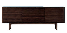 Load image into Gallery viewer, 72" Solid Bamboo Modern Desk or Conference Table with Extension in Dark Walnut