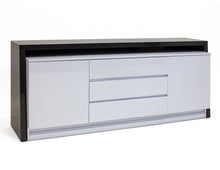 Load image into Gallery viewer, Elegant-Chic Gray Oak Lacquer Conference Table (Extends from 85" to 125")