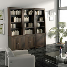 Load image into Gallery viewer, Modular Slanted Bookcase in Espresso