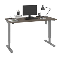 Load image into Gallery viewer, Electric Adjustable 72" Desk in Bark Gray