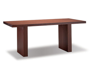 Greenington Solid Bamboo 72" Modern Office Desk in Nutmeg Finish