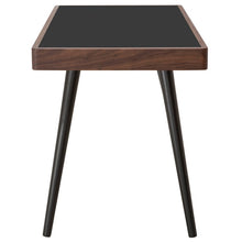 Load image into Gallery viewer, 49&quot; Tasteful Office Desk in Walnut &amp; Black
