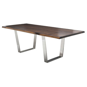 Stylish Seared Oak Executive Desk w/ Different Leg Options