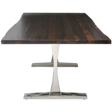 Load image into Gallery viewer, Chic Modern Conference Table in Seared Oak &amp; Steel (Multiple Sizes)
