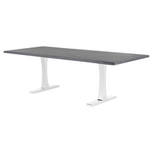 Load image into Gallery viewer, Chic Modern Conference Table in Oxidized Grey Oak &amp; Steel (Multiple Sizes)
