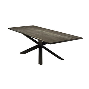 Stunning Oxidized Grey & Matte Black 112" Conference Table