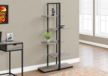 Load image into Gallery viewer, Asymmetrical Bookcase in Dark Taupe