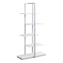 Load image into Gallery viewer, Asymmetrical Bookcase in White