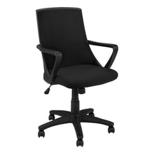 Load image into Gallery viewer, Mesh Office Chair with Arched Back in Black