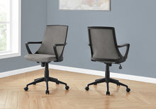 Load image into Gallery viewer, Arched Back Rolling Mesh Office Chair in Gray