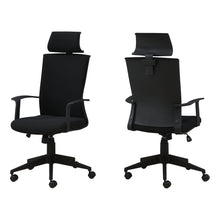 Load image into Gallery viewer, High Back Black Executive Office Chair