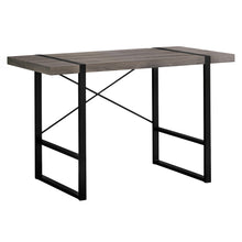 Load image into Gallery viewer, Wagon Desk in Dark Taupe & Black