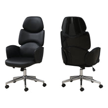 Load image into Gallery viewer, Glossy Black Executive Office Chair