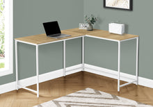 Load image into Gallery viewer, Basic L-Shaped Desk in Natural Finish
