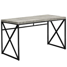 Load image into Gallery viewer, Factory-Style 47&quot; Desk in Reclaimed Gray Wood

