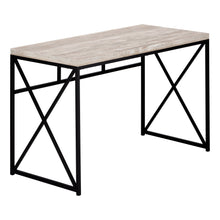 Load image into Gallery viewer, Factory-Style 47&quot; Desk in Reclaimed Taupe Wood
