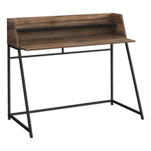 Load image into Gallery viewer, 48" Desk with High Sides & Shelf in Reclaimed Brown Wood