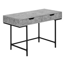 Load image into Gallery viewer, 48" 2-Drawer Table Desk in Gray Stone