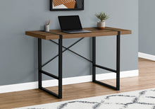 Load image into Gallery viewer, Walnut X-Frame 48" Barn Desk