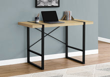 Load image into Gallery viewer, Natural Wood X-Frame 48" Barn Desk