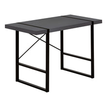 Load image into Gallery viewer, Modern Gray X-Frame 48&quot; Barn Desk
