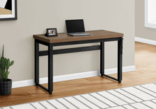 Load image into Gallery viewer, Industrial 48&quot; Walnut Adjustable Desk
