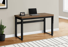 Load image into Gallery viewer, Industrial 48" Walnut Adjustable Desk