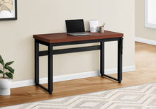 Load image into Gallery viewer, Industrial 48&quot; Cherry Adjustable Desk
