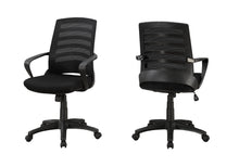 Load image into Gallery viewer, Ergonomic Black Mesh Rolling Office Chair w/ Arms