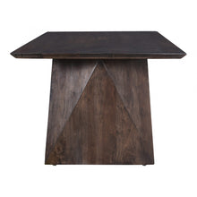 Load image into Gallery viewer, Smoky Brown 80" Solid Sheesham Wood Office Desk / Meeting Table