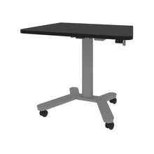 Load image into Gallery viewer, Black 35&quot; Telescoping Desk

