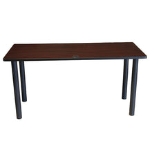 Load image into Gallery viewer, Gorgeous Mahogany 60" Training Table w/ Optional Casters