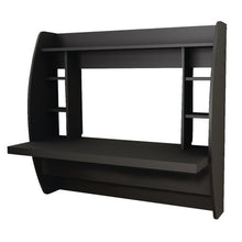 Load image into Gallery viewer, Modern Innovative Floating Wall Mounted Desk in Black