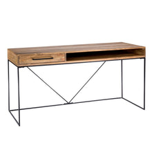 Load image into Gallery viewer, Contemporary Solid Wood 60" Executive Desk with Drawer