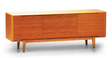 Load image into Gallery viewer, 72&quot; Caramel Solid Bamboo Executive Desk or Conference Table with Extension
