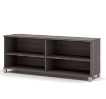 Load image into Gallery viewer, 72&quot; Elegant Bark Gray Credenza with Copious Storage
