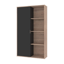 Load image into Gallery viewer, Rustic Brown & Graphite 36" Bookcase