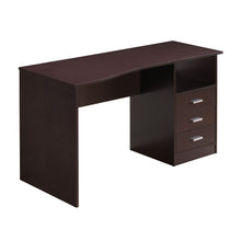 Load image into Gallery viewer, 51&quot; Wenge Woodgrain Modern Desk with File
