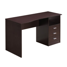 Load image into Gallery viewer, 51" Wenge Woodgrain Modern Desk with File